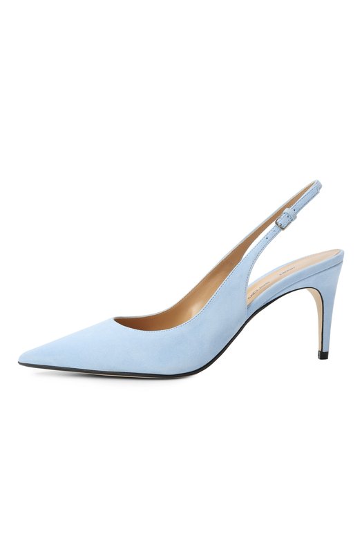 Замшевые туфли MVST by Sergio Rossi MVST B14260-SUEDE Голубой  B14260-SUEDE Фото 4