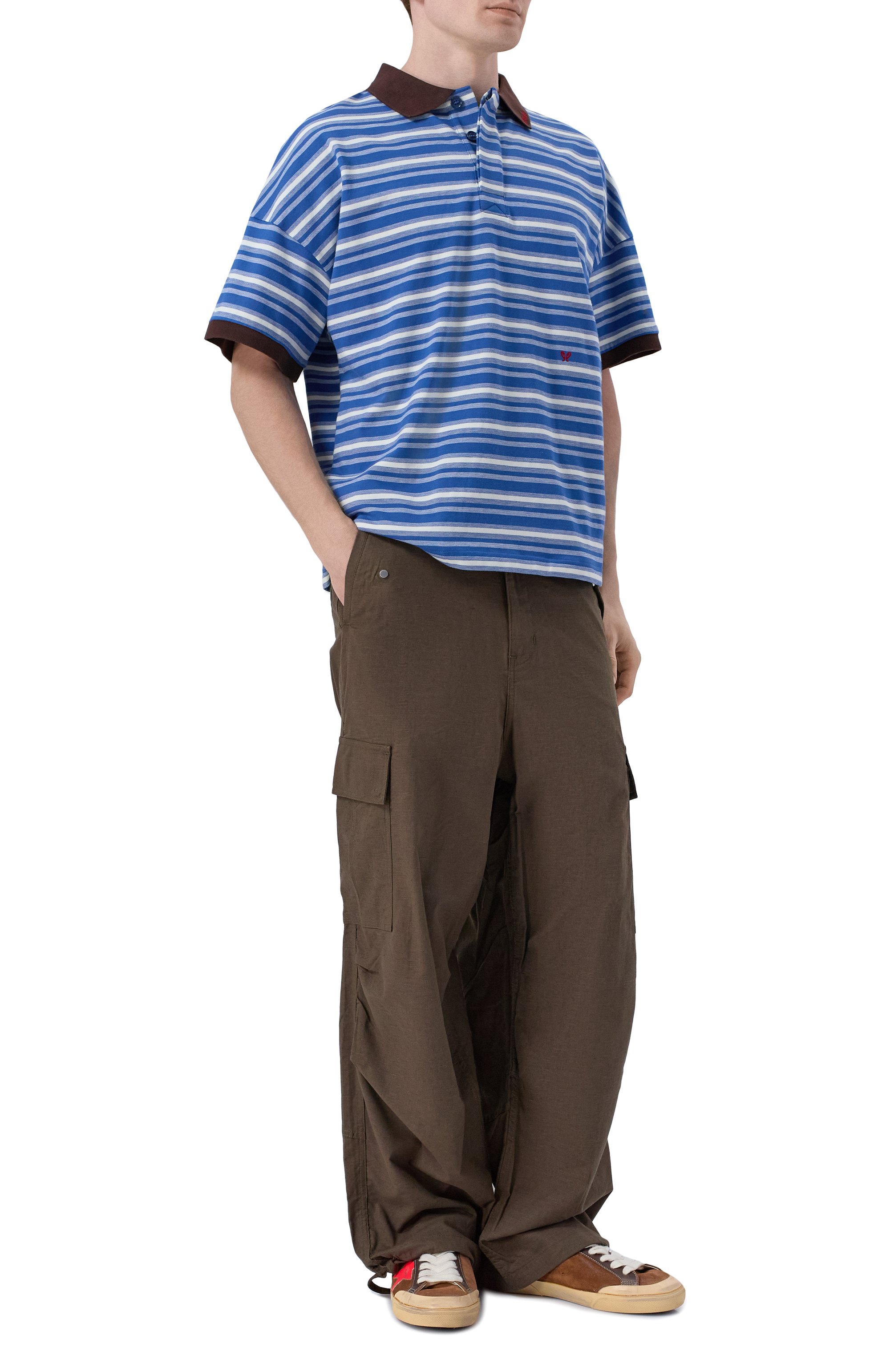 Хлопковое поло RHUDE, арт. RHSS26SR01219, фото 2