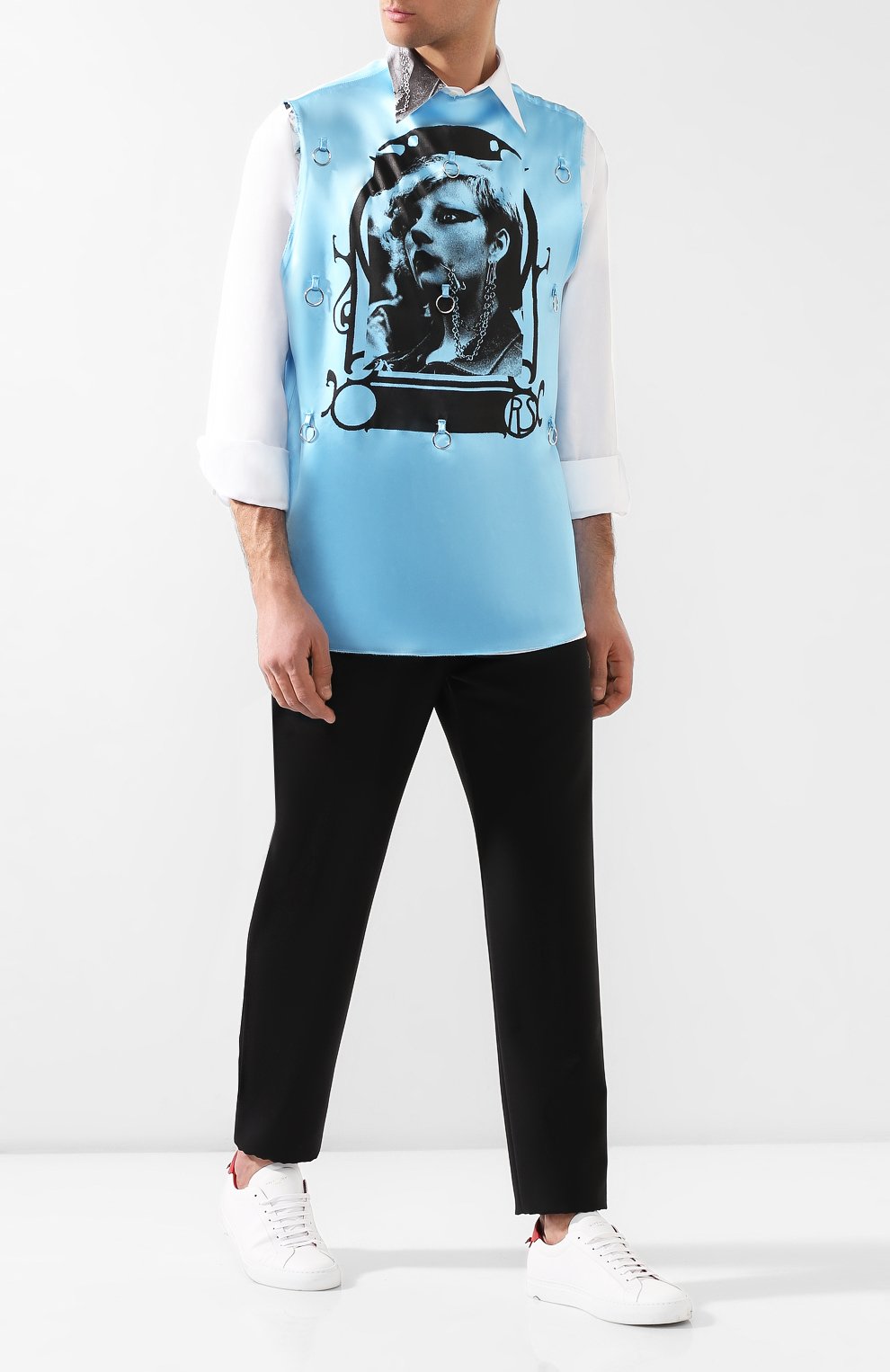 Майка из вискозы RAF SIMONS, арт. 191-410D-30004, фото 2