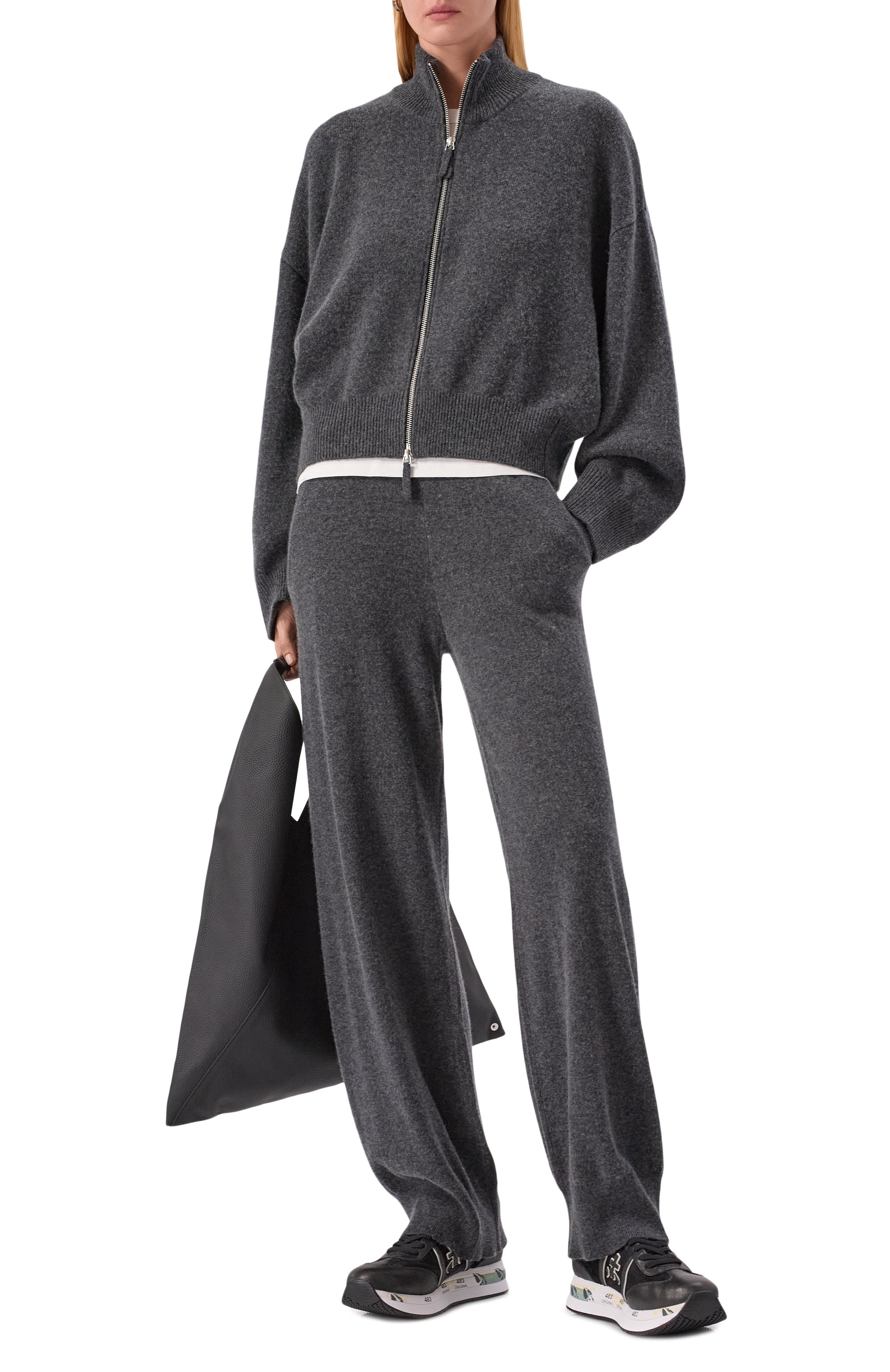 Кардиган FTC серого цвета по цене 65000 руб., арт. 10006-0310, фото 2 Кардиган FTC, арт. 10006-0310, фото 2