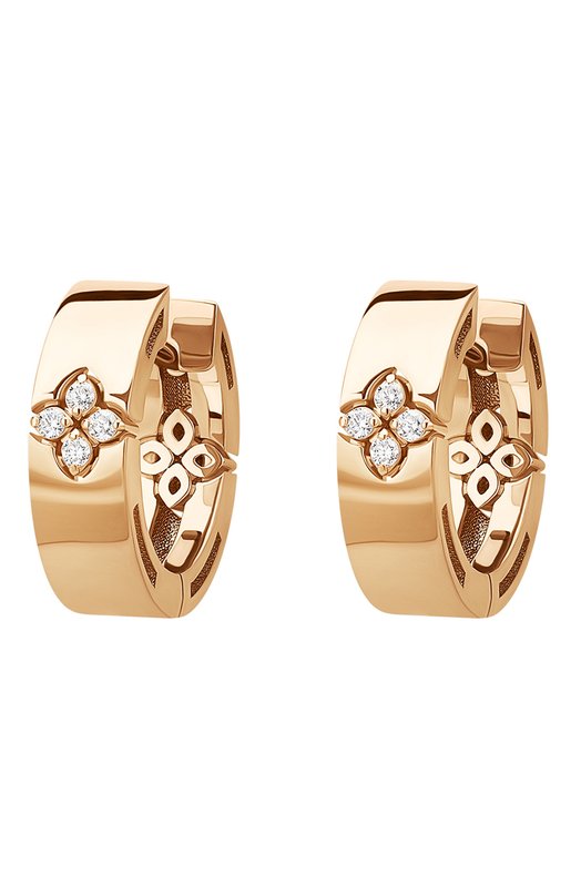 Серьги Roberto Coin ADR888EA2013(R) Бесцветный ADR888EA2013(R)