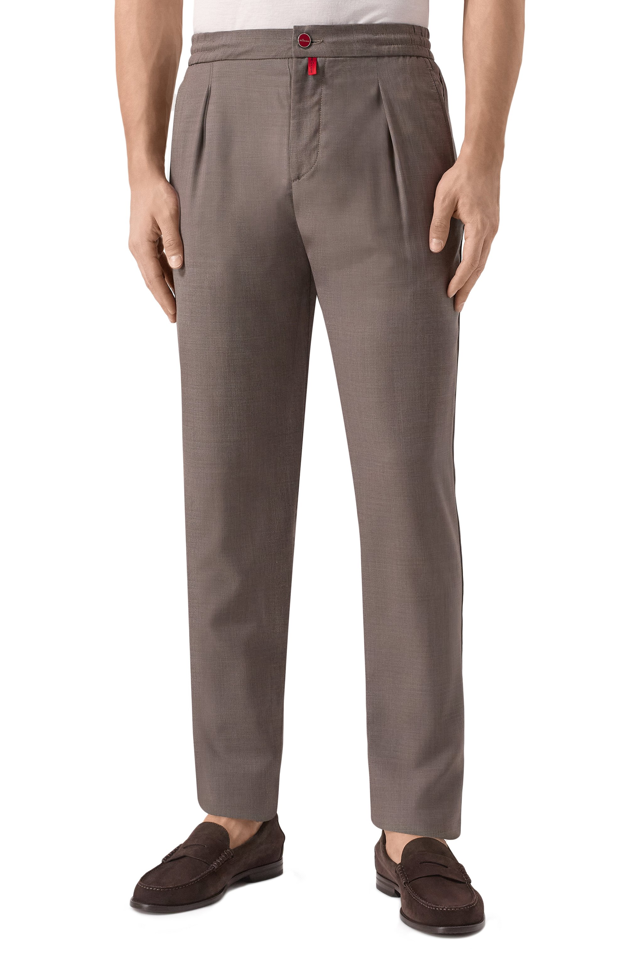 Шерстяные брюки KITON, арт. UP1LACK0629F06, фото 3