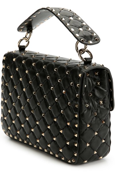 Сумка rockstud spike medium c металлическими шипами VALENTINO, арт. LW0B0122/NAP, фото 3