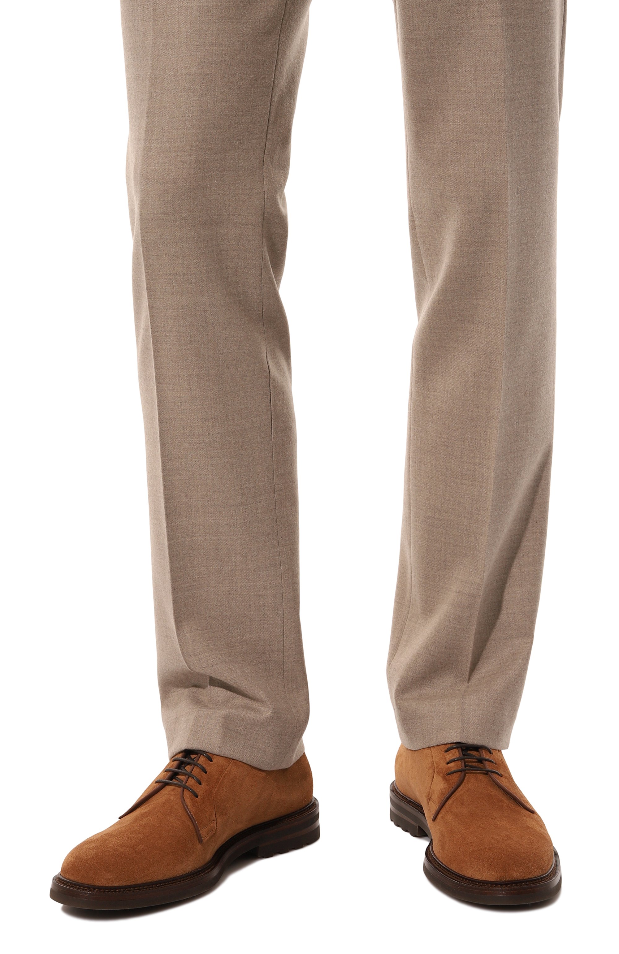 Замшевые дерби BRUNELLO CUCINELLI, арт. MZUPEAX810, фото 3