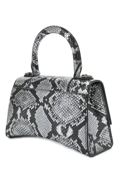 Сумка hourglass xs BALENCIAGA серебряного цвета по цене 199500 руб., арт. 592833/1I035, фото 3 Сумка hourglass xs BALENCIAGA, арт. 592833/1I035, фото 3