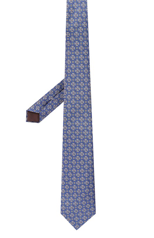Шелковый галстук Canali 18/HJ04495 Синий  18/HJ04495 Фото 3