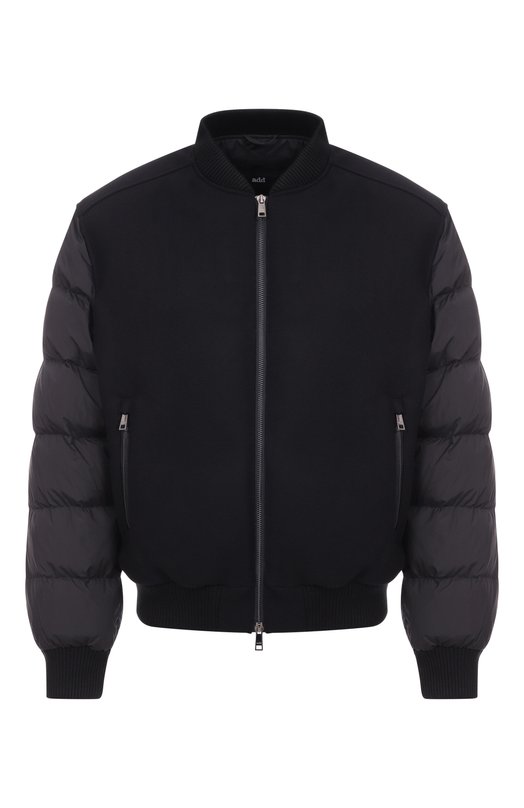 Пуховый бомбер Add 12AMHM88 Чёрный 12AMHM88