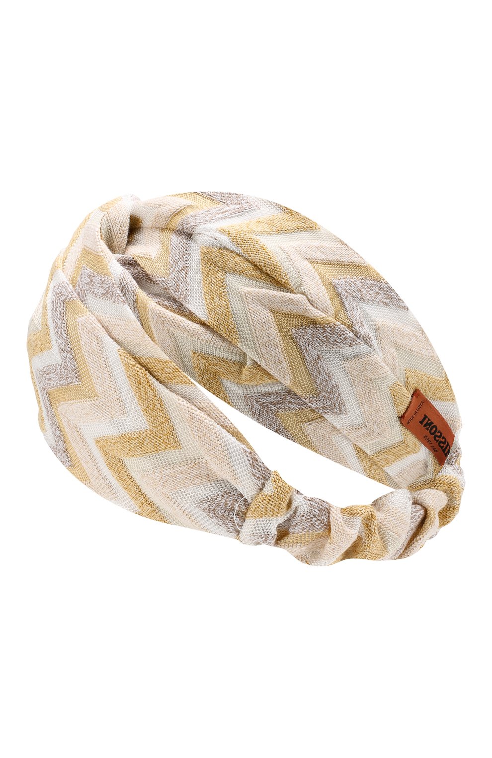 Хлопковая повязка на голову MISSONI, арт. MDS00097/BR000P, фото 2