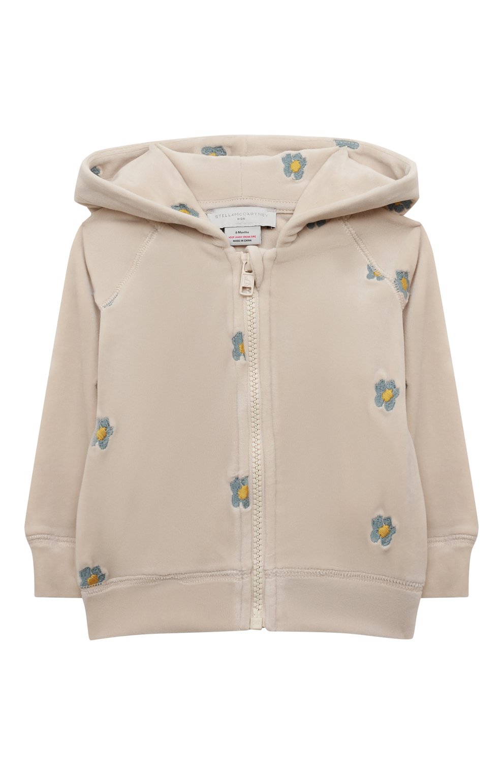 Комплект из толстовки и брюк STELLA MCCARTNEY кремового цвета по цене 19300 руб., арт. 8R3030, фото 2 Комплект из толстовки и брюк STELLA MCCARTNEY, арт. 8R3030, фото 2