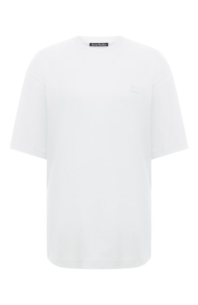 Женская хлопковая футболка ACNE STUDIOS, арт. CL0085/W