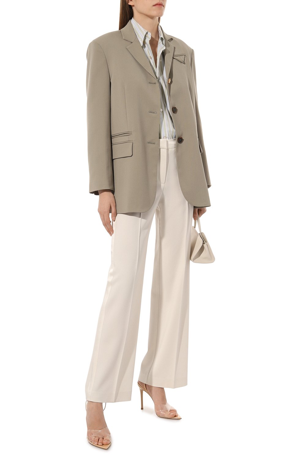 Шерстяные брюки BOSS, арт. 50486277, фото 2