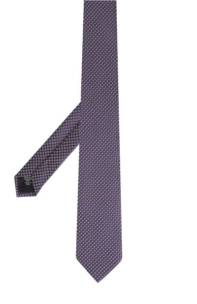 Шелковый галстук с узором ZEGNA, арт. Z9E121L8, фото 2