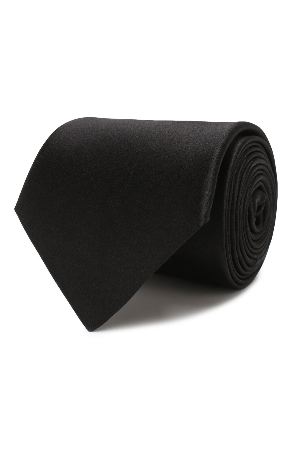 Шелковый галстук LANVIN черного цвета по цене 9440 руб., арт. 3125/TIE, фото 1 Шелковый галстук LANVIN, арт. 3125/TIE, фото 1