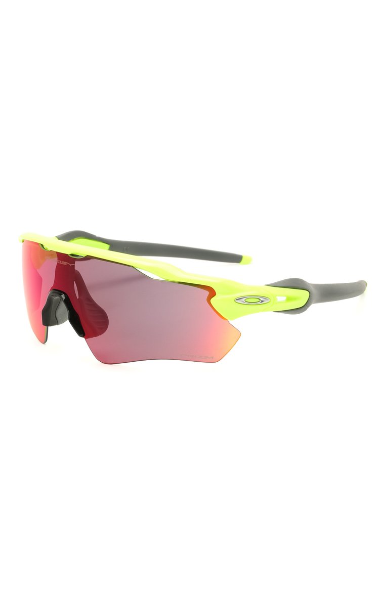 Женские солнцезащитные очки OAKLEY разноцветного цвета, арт. 9208-920849 | Фото 1 (Кросс-КТ: С/з-унисекс; Региональные ограничения белый список (Axapta Mercury): Не проставлено, RU; Нос: Не проставлено; Материал: Пластик; Тип очков: С/з; Очки форма: Маска; Оптика Гендер: оптика-унисекс)