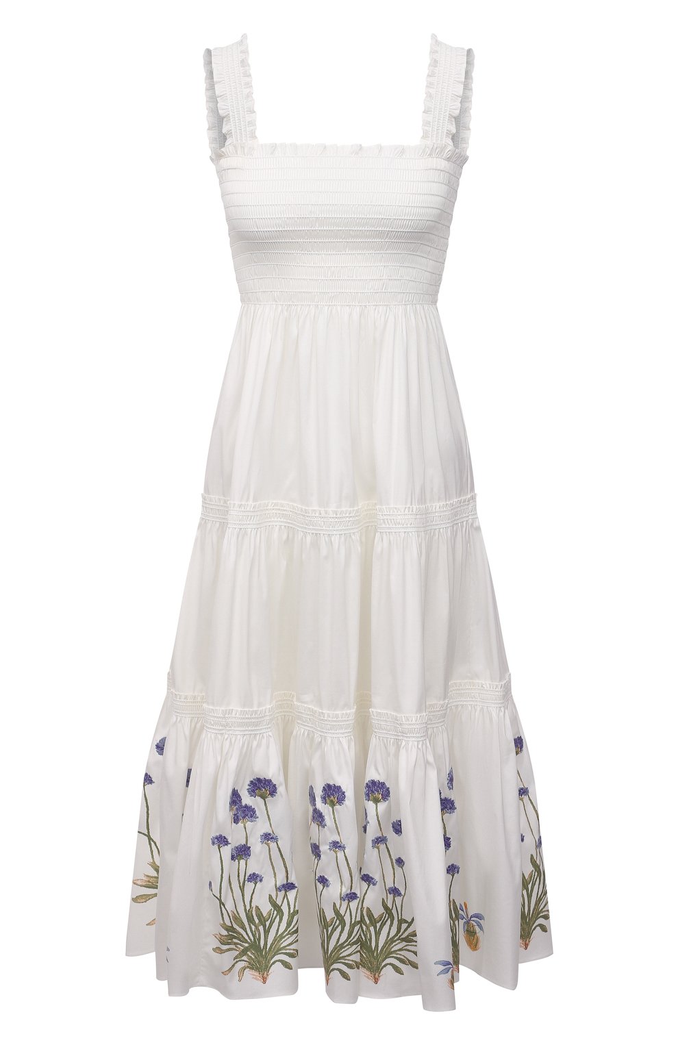 Платье TORY BURCH кремового цвета по цене 47000 руб., арт. 82090, фото 1 Платье TORY BURCH, арт. 82090, фото 1