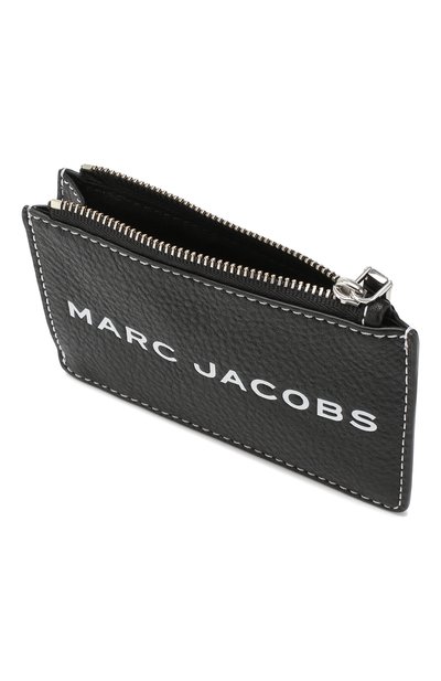 Кожаный футляр для кредитных карт MARC JACOBS (THE) черного цвета по цене 14200 руб., арт. M0014870, фото 3 Кожаный футляр для кредитных карт MARC JACOBS (THE), арт. M0014870, фото 3