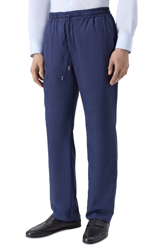 Шерстяные брюки MVST MJ0GF22/751 Синий  MJ0GF22/751 Фото 3