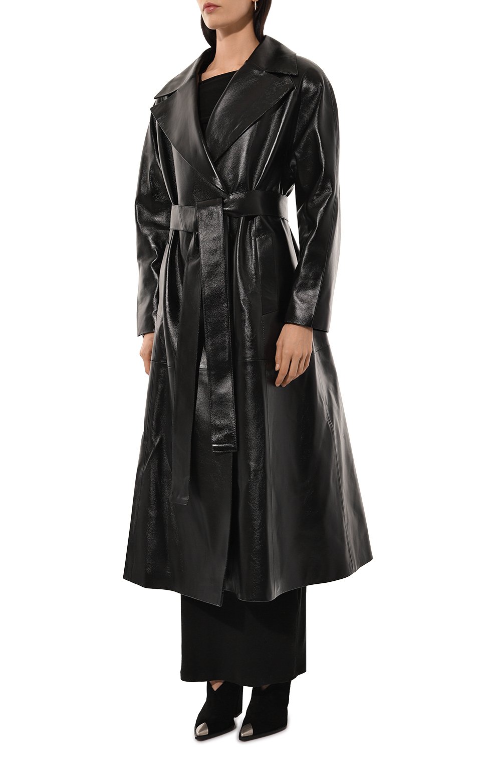 Кожаный плащ GOOROO, арт. LCT002-6000-900-FW24/25, фото 3