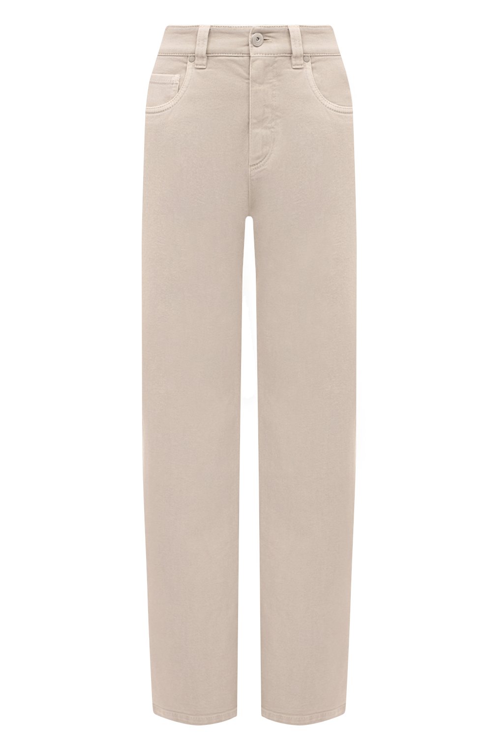 Джинсы BRUNELLO CUCINELLI бежевого цвета по цене 111500 руб., арт. MB057BP145, фото 1 Джинсы BRUNELLO CUCINELLI, арт. MB057BP145, фото 1