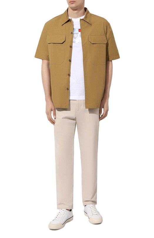 Хлопковая футболка A.P.C. C0EI0H26339AAB Белый  C0EI0H26339AAB Фото 2