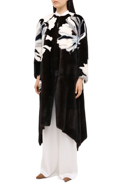 Меховое пальто VALENTINO, арт. QF0FA6661CF, фото 3