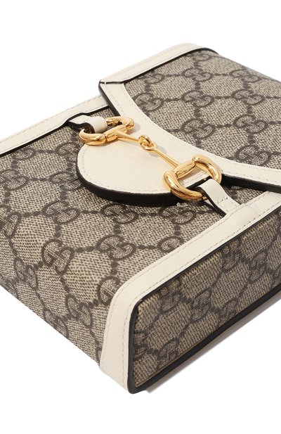 Текстильная сумка gucci horsebit 1955 GUCCI, арт. 625615 92TCG, фото 3
