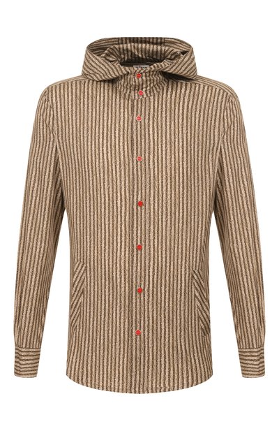 Мужская хлопковая рубашка KITON, арт. UMCMARH0913001