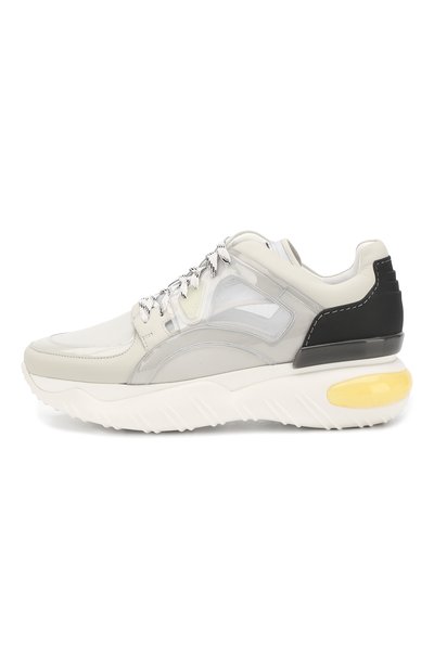 Текстильные кроссовки на шнуровке FENDI, арт. 7E1189 A3YI, фото 3