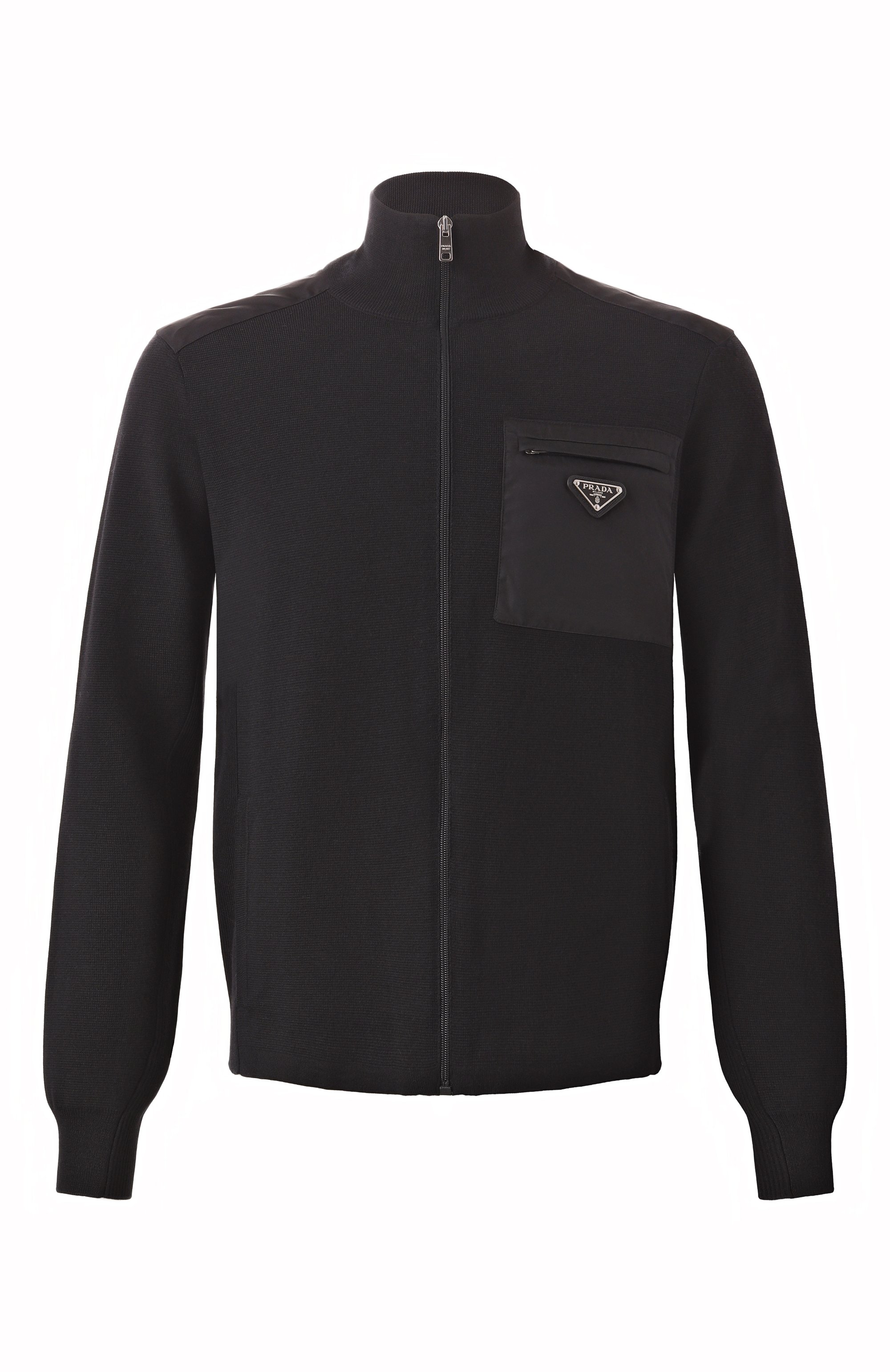 Шерстяной кардиган PRADA, арт. UMG046-1YDT-F0002-211, фото 1