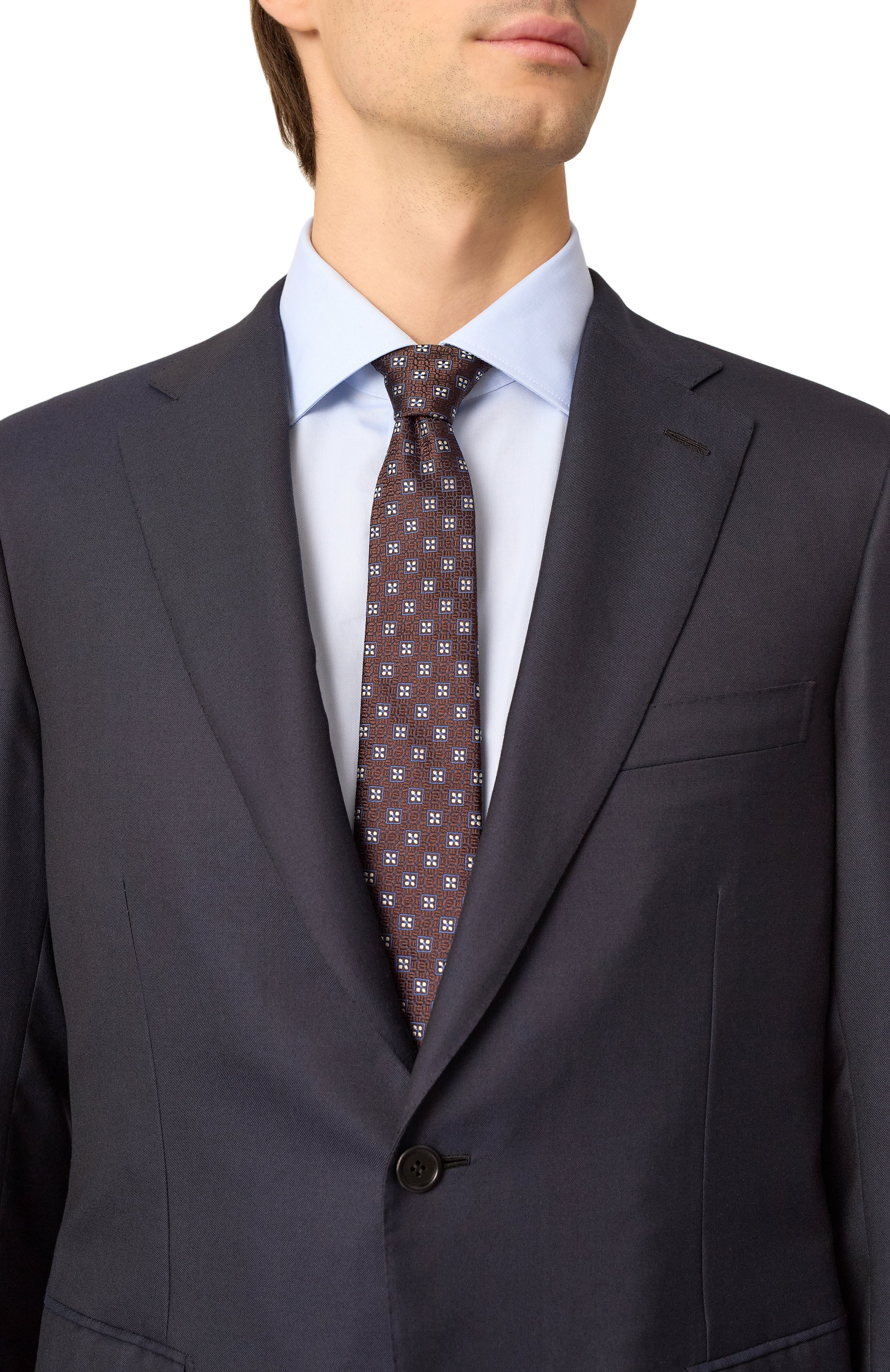 Шелковый галстук CANALI, арт. 18/HJ04195, фото 2