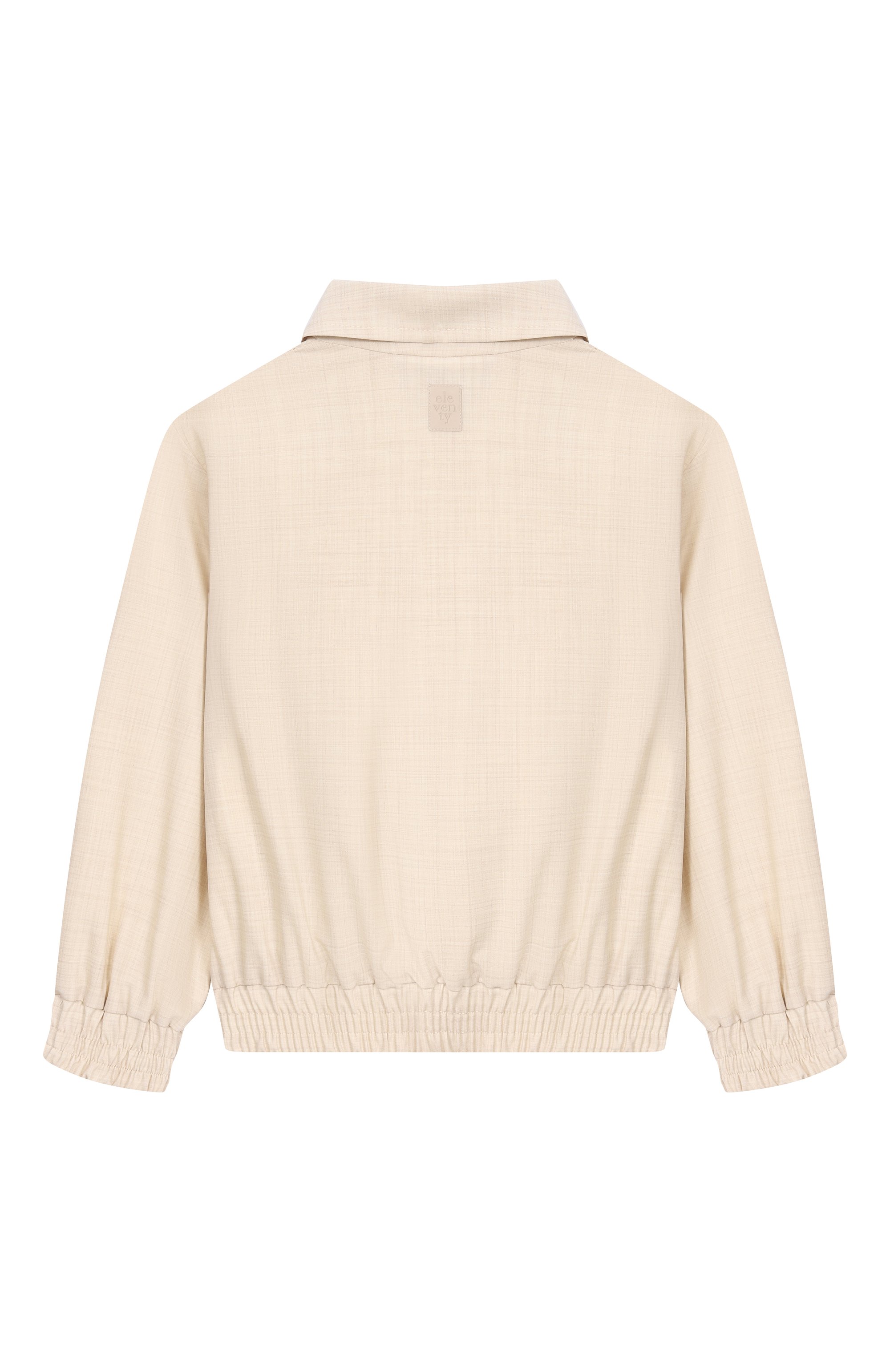 Бомбер ELEVENTY светло-бежевого цвета по цене 35250 руб., арт. EY2P47/I0315_001, фото 2 Бомбер ELEVENTY, арт. EY2P47/I0315_001, фото 2