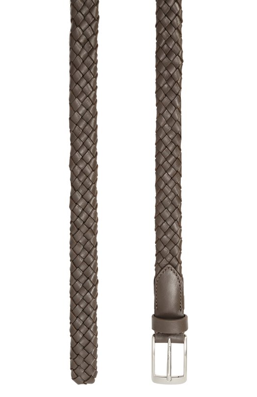 Кожаный ремень Canali 50C/KC00503 Коричневый  50C/KC00503 Фото 3