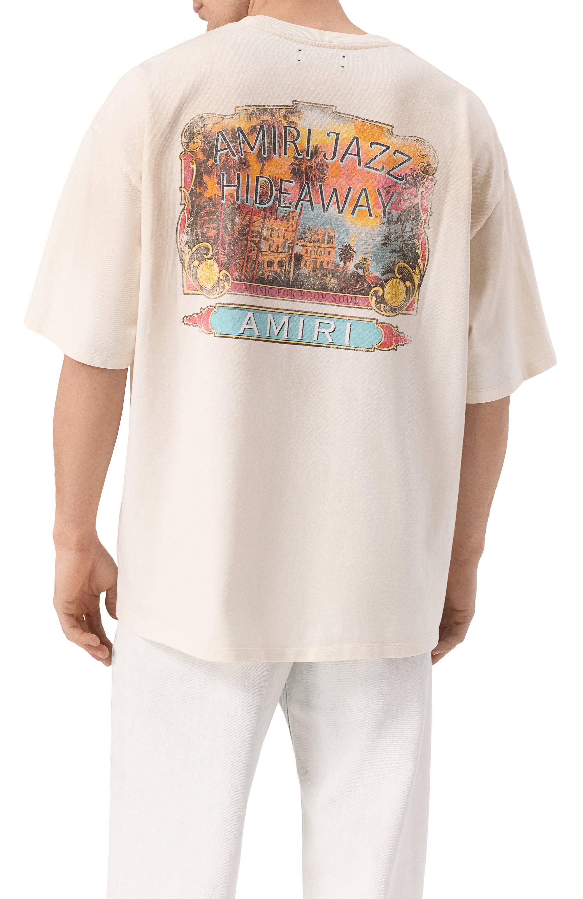 Хлопковая футболка AMIRI, арт. AMJYTE1165, фото 4