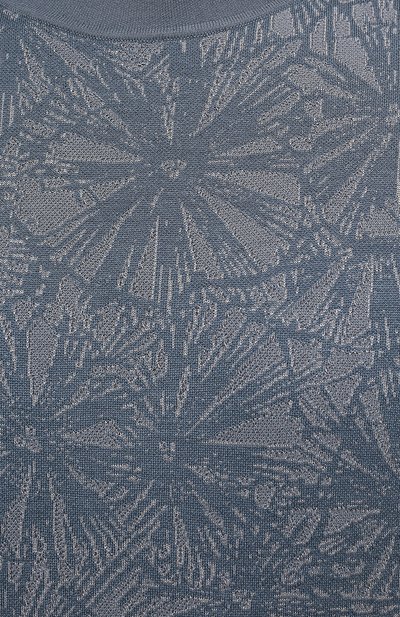 Джемпер из шелка и шерсти ZEGNA синего цвета по цене 84050 руб., арт. UWF99/110, фото 5 Джемпер из шелка и шерсти ZEGNA, арт. UWF99/110, фото 5