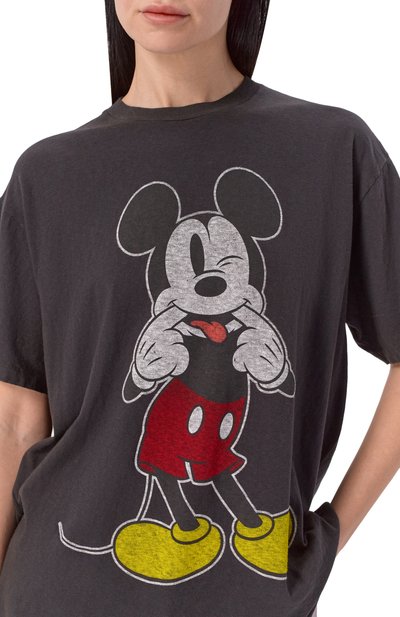 Хлопковая футболка RE/DONE, арт. 024-02WBFG005/B0YFRIEND TEE, фото 5