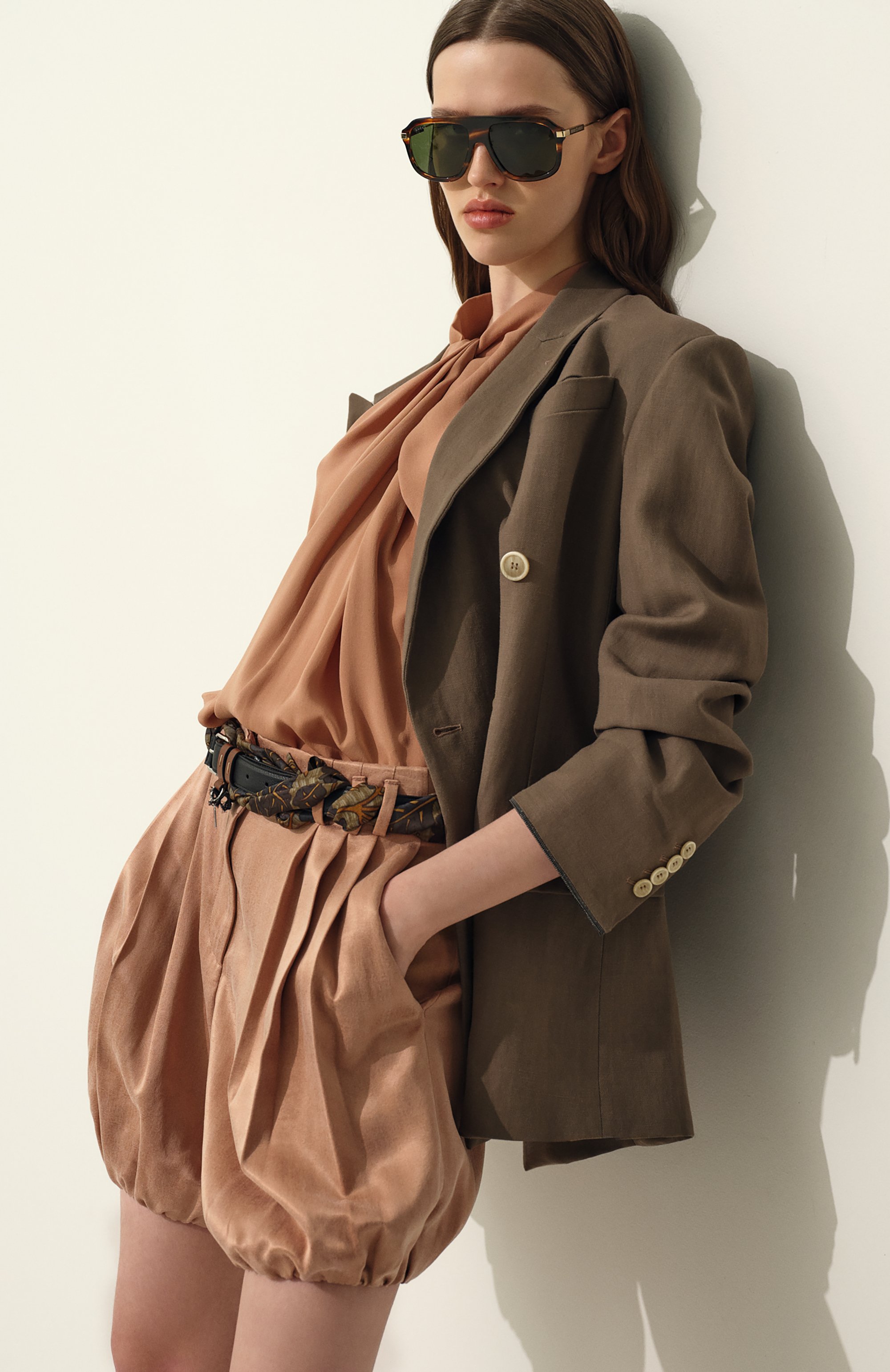 Жакет из вискозы и льна BRUNELLO CUCINELLI, арт. MH1267040, фото 8