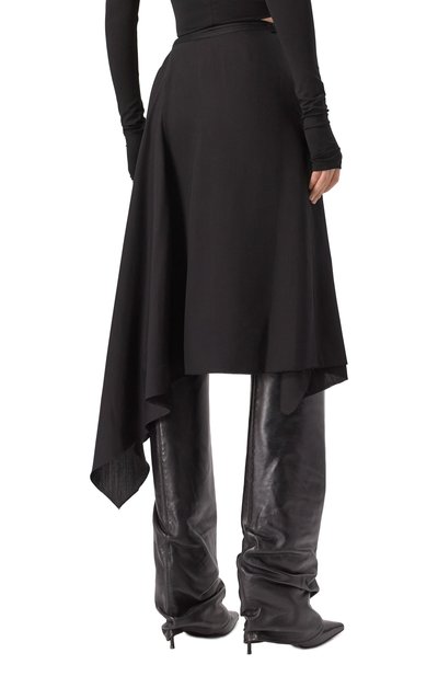 Юбка из вискозы и шерсти ANN DEMEULEMEESTER, арт. B0012264/FA556, фото 4