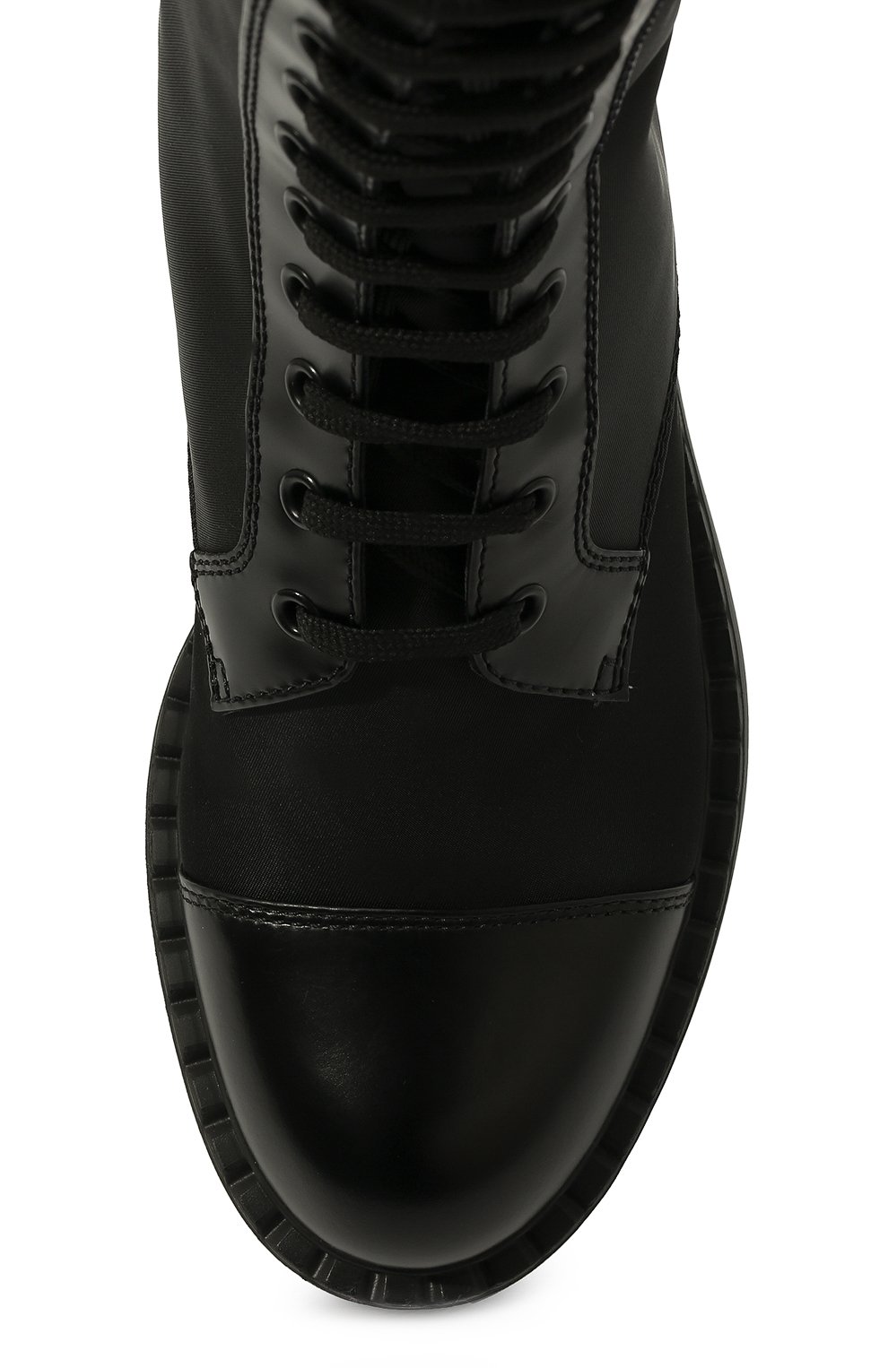 Комбинированные сапоги PRADA, арт. 1W906M-3LLB-F0002-D050, фото 6