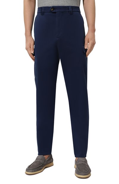 Хлопковые брюки-карго BRUNELLO CUCINELLI, арт. M252DE1890, фото 3