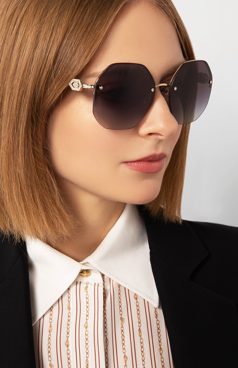 Солнцезащитные очки BVLGARI, арт. 6122B-20148G, фото 2