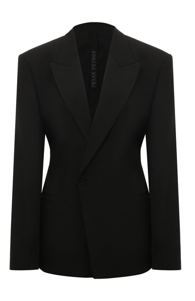 Женский жакет из вискозы и шелка PETAR PETROV, арт. F24J11