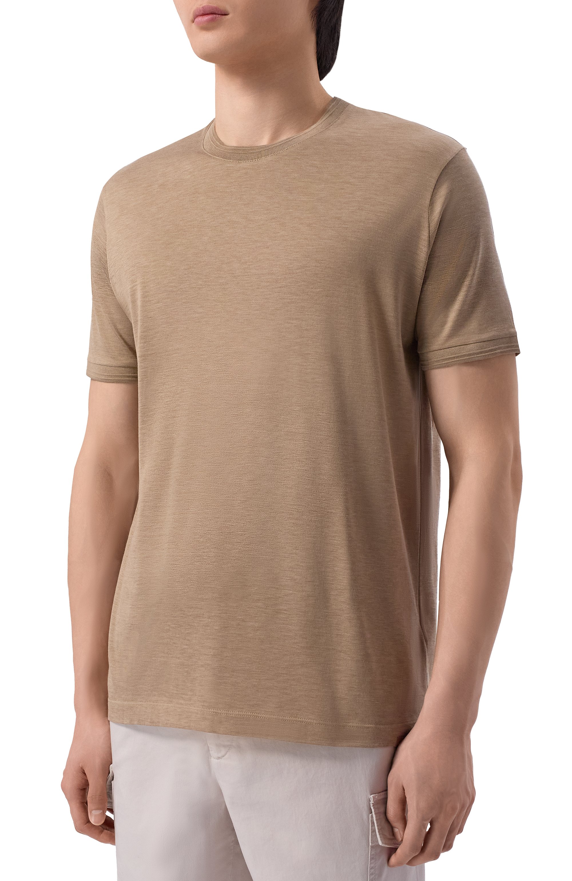 Футболка из шел ка и хлопка PAUL&SHARK, арт. 25411008, фото 3