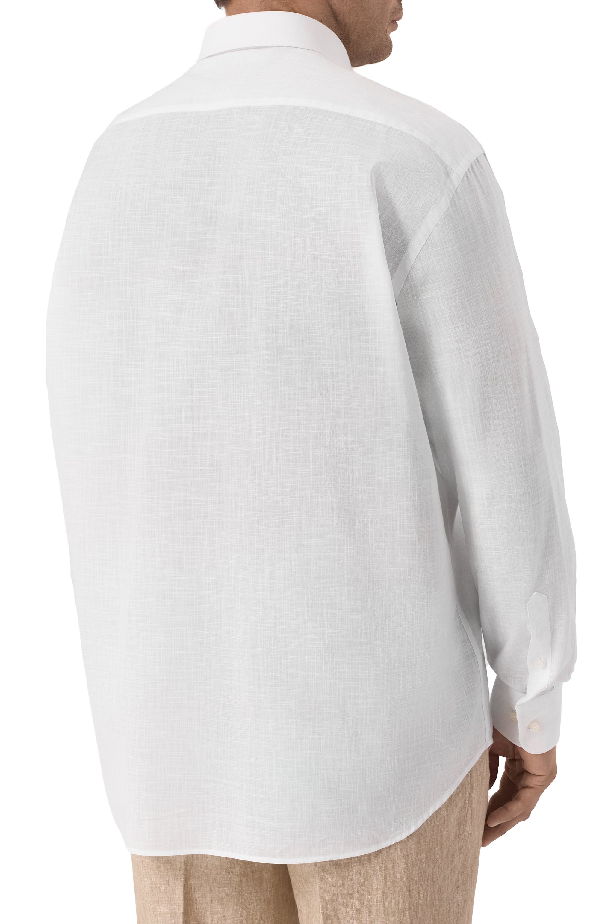 Хлопковая рубашка PAUL&SHARK, арт. 25413230R, фото 4