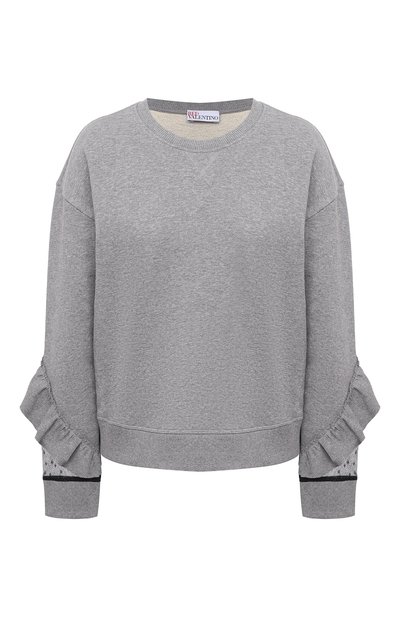 Женский хлопковый свитшот REDVALENTINO, арт. VR3MF06B/5PG
