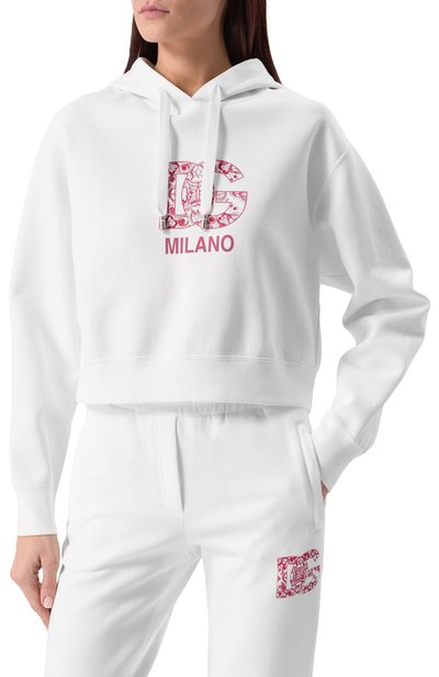 Хлопковое худи DOLCE & GABBANA, арт. F9N24T/GDBY0, фото 3