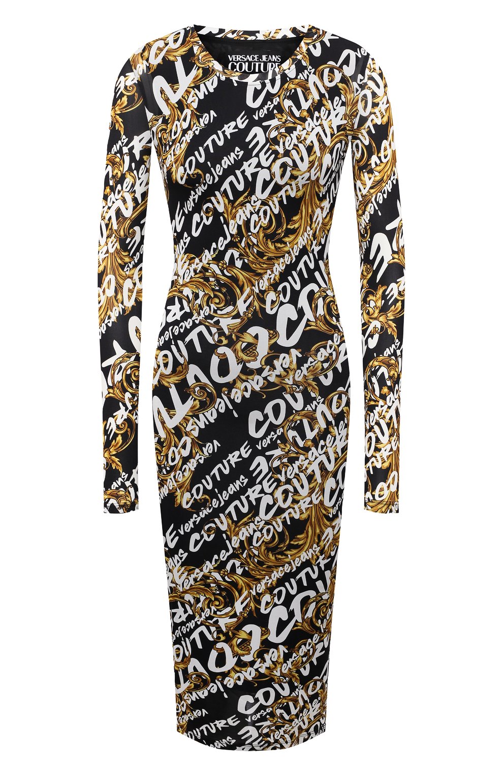 Платье из вискозы VERSACE JEANS COUTURE, арт. 73HA0920-73DP920 J.0RGANZIN0 PR.BRUSH/JS138, фото 1