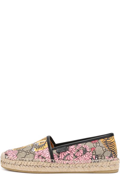 Эспадрильи из текстиля с принтом GUCCI, арт. 454702/K6D40, фото 3