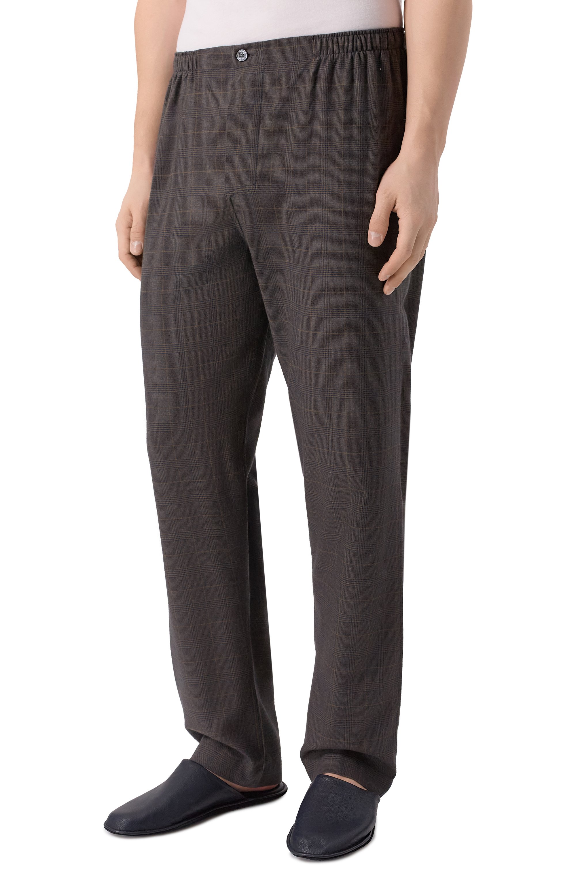 Пижама из хлопка и шерсти ZIMMERLI, арт. 4600-21001, фото 5