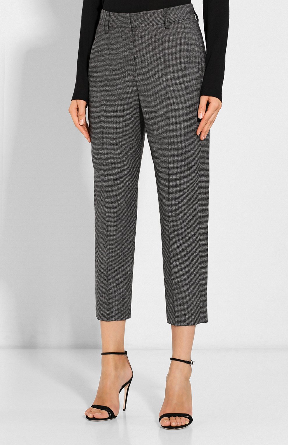 Шерстяные брюки BRUNELLO CUCINELLI, арт. MA125P6673, фото 3