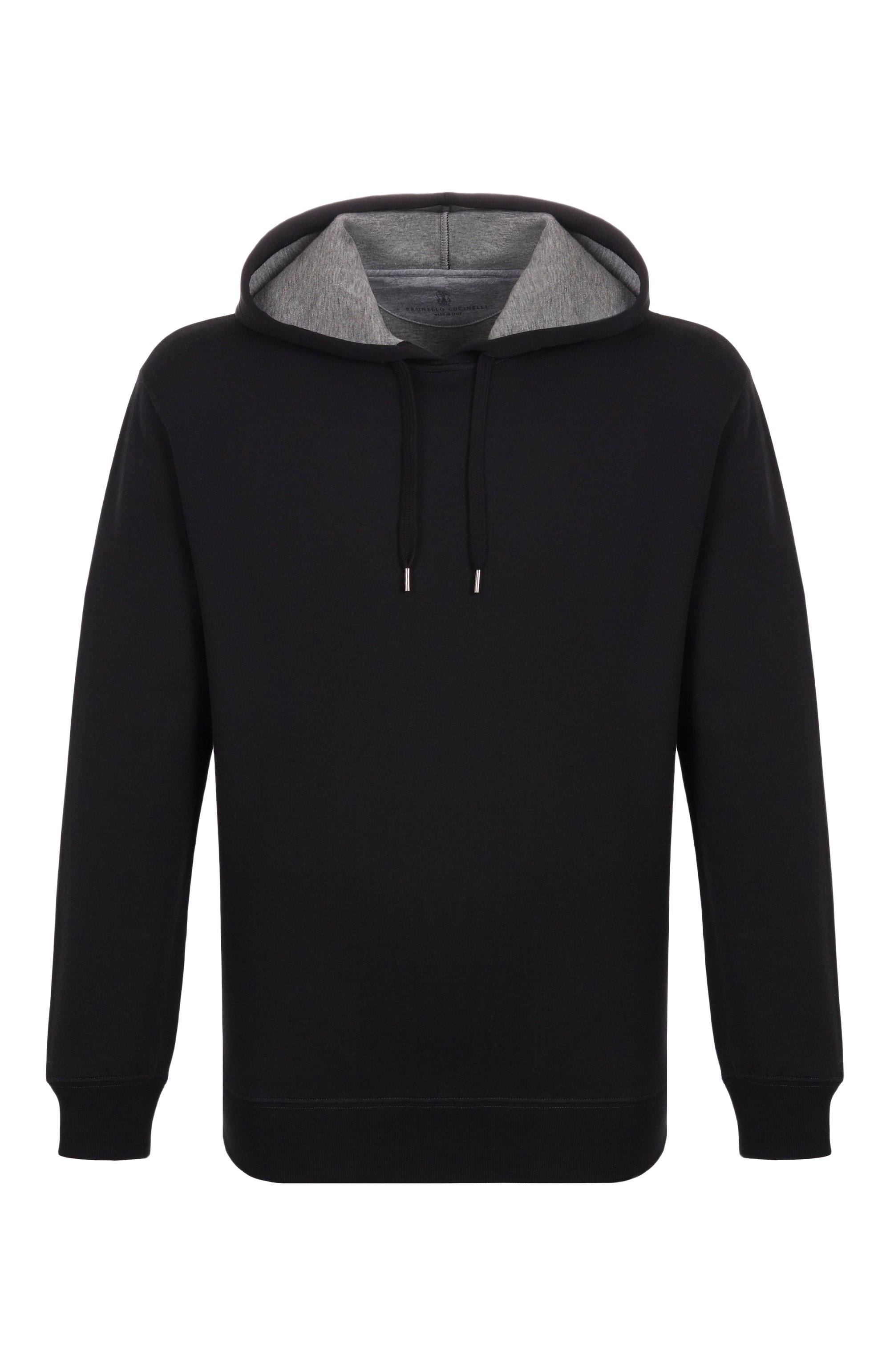 Худи из хлопка и кашемира BRUNELLO CUCINELLI, арт. MM8319021G, фото 1